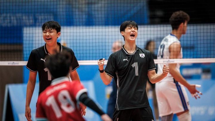 남자 배구 대표팀에 발탁된 유망주 이우진. 2023.11.08. (사진=베로 발리 몬차 공식 홈페이지 캡처) *재판매 및 DB 금지