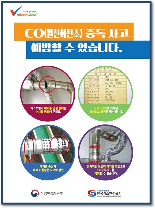 [서울=뉴시스]일산화탄소 중독 사고 예방요령. (사진=행정안전부 제공) 2023.11.09.