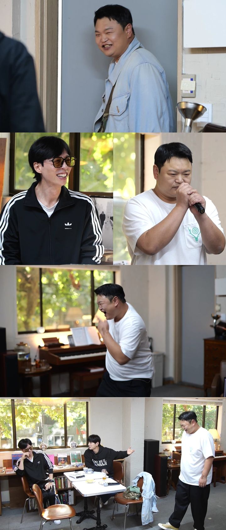 [서울=뉴시스] 11일 오후 6시30분 방송되는 MBC TV 예능물 '놀면 뭐하니?'에서 원탑 메인보컬 후보 면접을 진행하는 JS(유재석)의 모습이 그려진다. (사진=MBC TV 예능물 '놀면 뭐하니?' 제공) 2023.11.11. photo@newsis.com *재판매 및 DB 금지