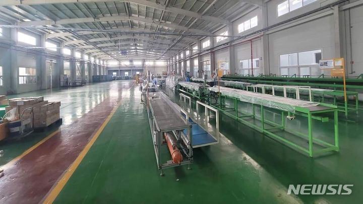 [광주=뉴시스] 이영주 기자 = 10일 광주 광산구 위니아 공장이 김치냉장고 생산재개 소식에도 불구하고 멈춰서있다. (사진 = 독자 제공) 2023.11.12. photo@newsis.com