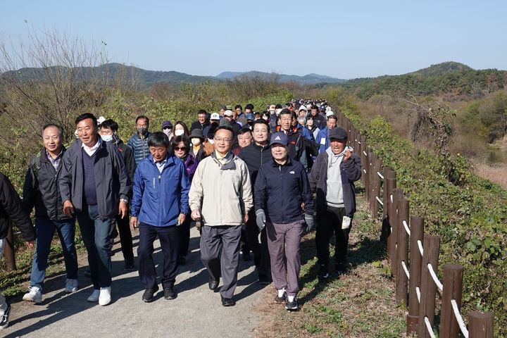 창녕군 '우포늪 생명길 걷기대회' 성료