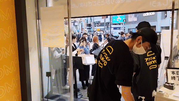 [도쿄=뉴시스] 주동일 기자 = 9일 도쿄 시부야 제로베이스에 열린 맘스터치 팝업스토어. 2023.11.09 *재판매 및 DB 금지 *재판매 및 DB 금지 *재판매 및 DB 금지