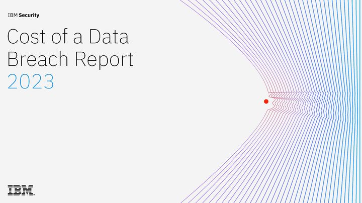IBM 시큐리티 '2023 데이터 유출 비용 연구 보고서' 표지(사진=IBM 제공) *재판매 및 DB 금지