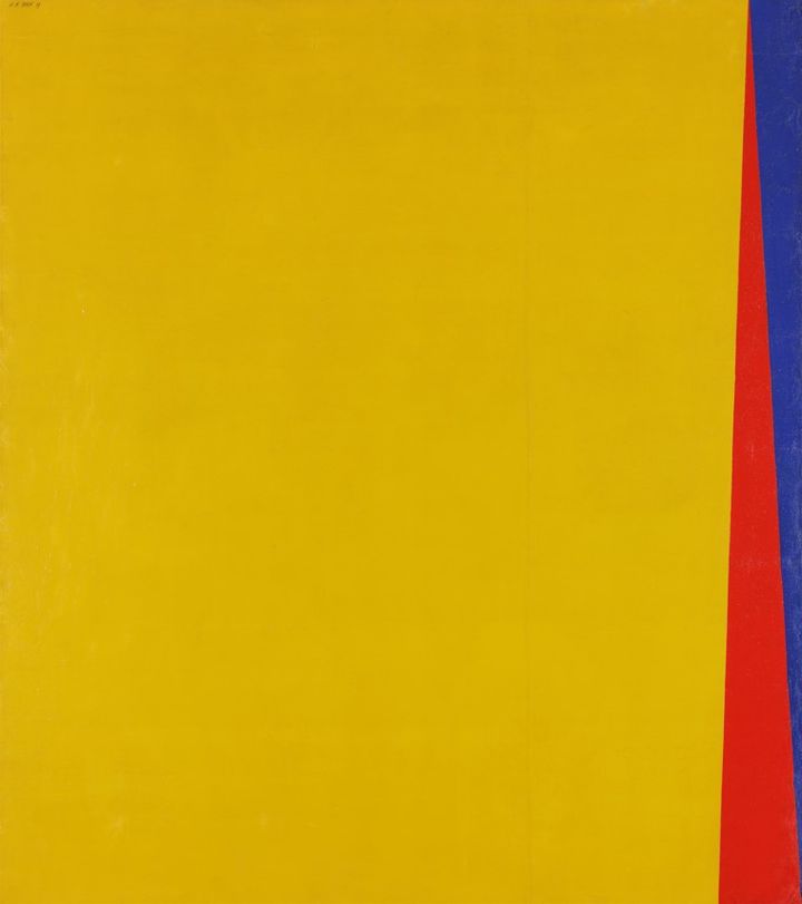 윤형근, 69-E8, 1969, 면천에 유채, 165×145cm, 국립현대미술관 소장 *재판매 및 DB 금지