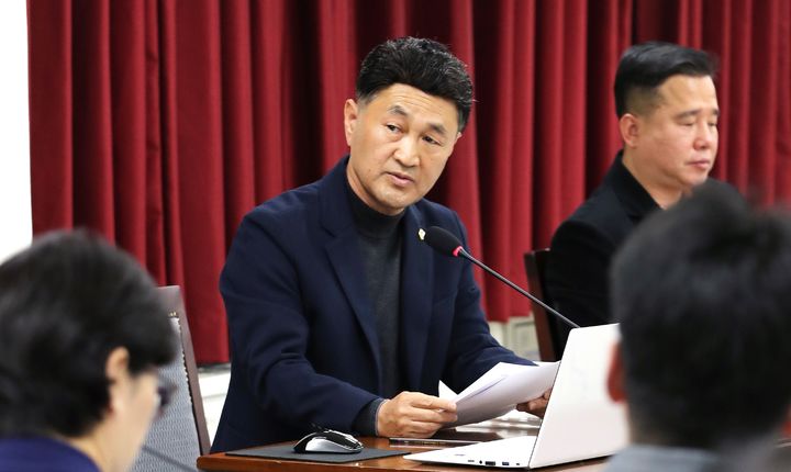 질의하는 오영탁 충북도의원 *재판매 및 DB 금지