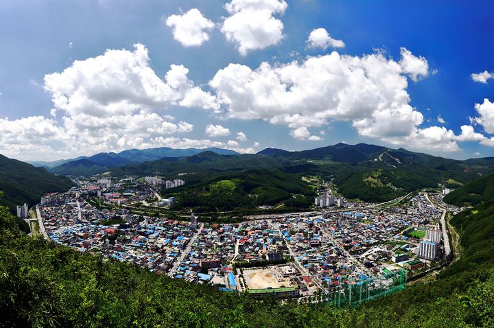 태백시 전경. *재판매 및 DB 금지