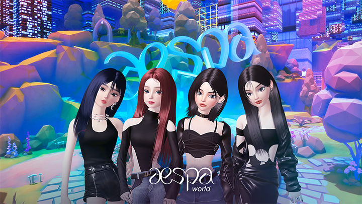 [서울=뉴시스] 제페토(zepeto)에서 운영되는 에스파월드 이미지. (사진 = SM엔터테인먼트 제공) 2023.11.17. photo@newsis.com *재판매 및 DB 금지