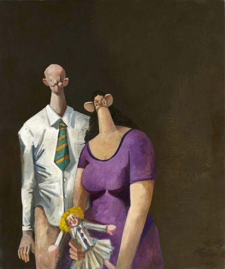 조지 콘도 (George Condo, B. 1957), 스톡브로커 (The Stockbroker), oil on canvas, 243.8 x 203.2 cm. Painted in 2002. 추정가: HK$10,000,000 – 15,000,000 (한화 약 17 억~ 25 억 원)(‘CHRISTIE'S IMAGES LTD. 2023’ *재판매 및 DB 금지