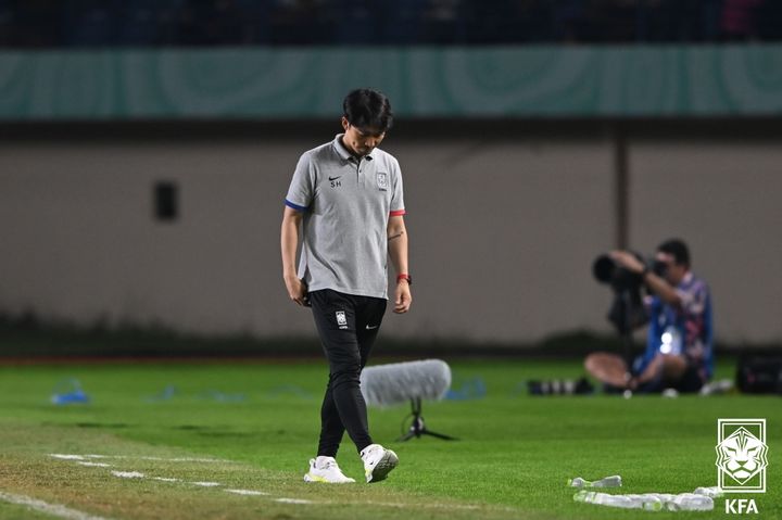 [서울=뉴시스]변성환 감독. 2023.11.18. (사진=대한축구협회 제공) *재판매 및 DB 금지