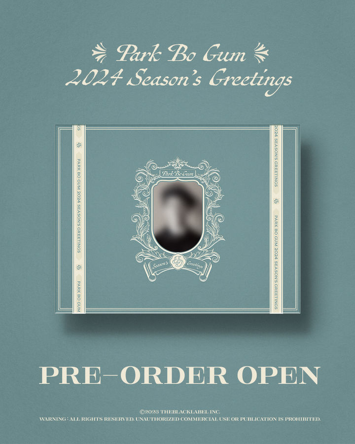 [서울=뉴시스] 박보검 '2024 시즌 그리팅'(SEASON’S GREETINGS). (사진=더블랙레이블 제공) 2023.11.20. photo@newsis.com *재판매 및 DB 금지
