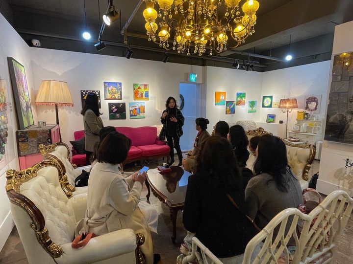 전시회 모습 *재판매 및 DB 금지