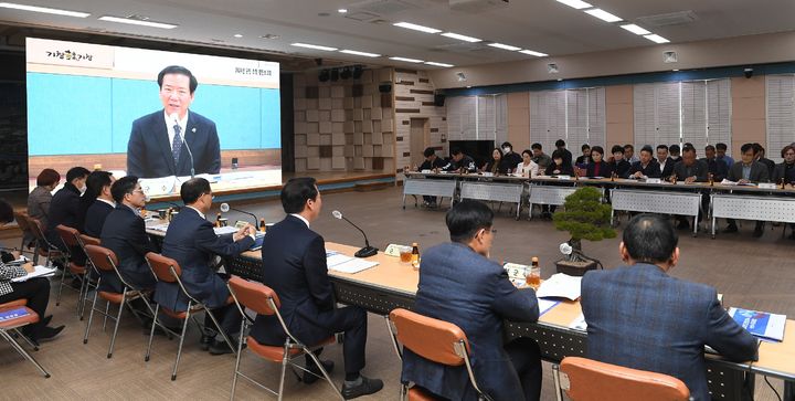 [거창=뉴시스] 거창군청 군민의 소리 귀 기울여 *재판매 및 DB 금지 *재판매 및 DB 금지