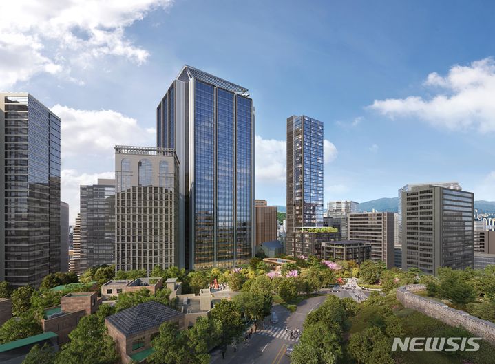 [서울=뉴시스]서울시는 지난 22일 열린 '제5차 도시계획위원회 분과소위원회'에서 중구 힐튼호텔(양동구역 제4-2·7지구) 도시정비형 재개발사업 정비계획 결정 변경안을 수정 가결했다고 23일 밝혔다. (사진=서울시 제공). 2023.11.23. photo@newsis.com