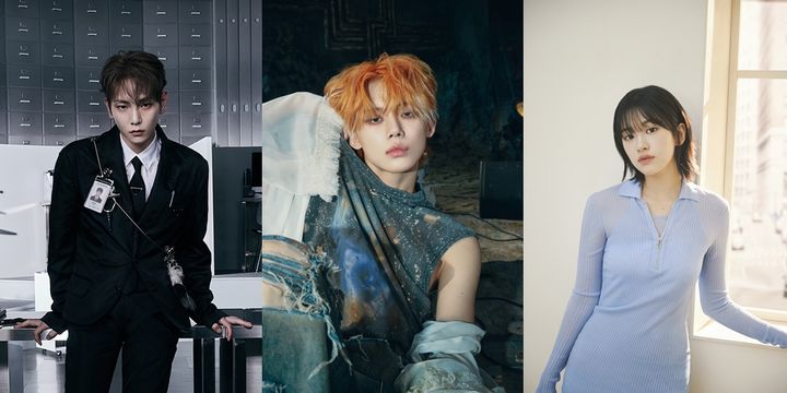 [서울=뉴시스] 그룹 샤이니(SHINee) 키, 투모로우바이투게더(투바투·TXT) 연준, 아이브(IVE) 안유진. (사진=각 소속사 제공) 2023.11.23. photo@newsis.com *재판매 및 DB 금지