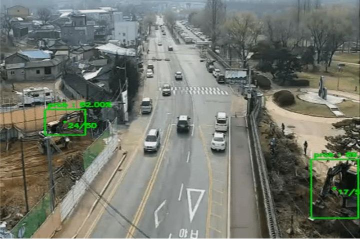 과학기술정보통신부와 개인정보보호위원회의 ICT 규제샌드박스 적극해석으로 허용된 JB주식회사의 'AI 굴착공사 탐지 솔루션'. (사진=과기정통부 제공) *재판매 및 DB 금지