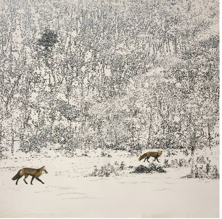 2022동지 100×100cm 캔버스에 혼합재료 2023 *재판매 및 DB 금지