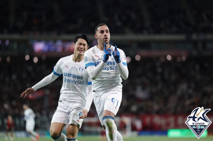 [서울=뉴시스]수원 바사니. 2023.11.25. (사진=한국프로축구연맹 제공) *재판매 및 DB 금지