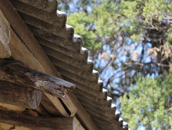 슬레이트 지붕 석면. *재판매 및 DB 금지