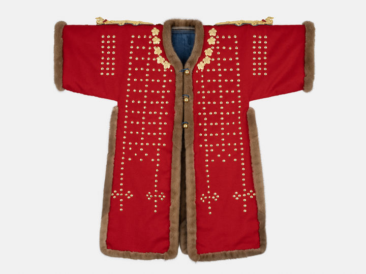 [서울=뉴시스] 고종이 1899년 국빈 방문한 독일 왕자에게 선물한 갑옷·투구(재현품) (사진= 문화재청 제공) 2023.11.27. photo@newsis.com *재판매 및 DB 금지 *재판매 및 DB 금지