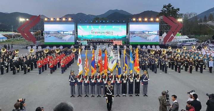 계룡시가 27일 시청 상황실에서 ‘2023계룡軍문화축제 평가보고회’를 갖고 있다. 2023. 11. 27 계룡시 *재판매 및 DB 금지