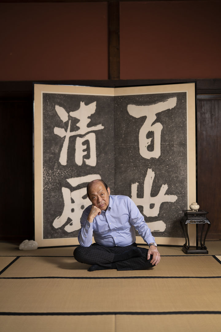 [서울=뉴시스] 일본 도예 명인 제15대 심수관(沈壽官) 2023.11.28. photo@newsis.com *재판매 및 DB 금지 *재판매 및 DB 금지