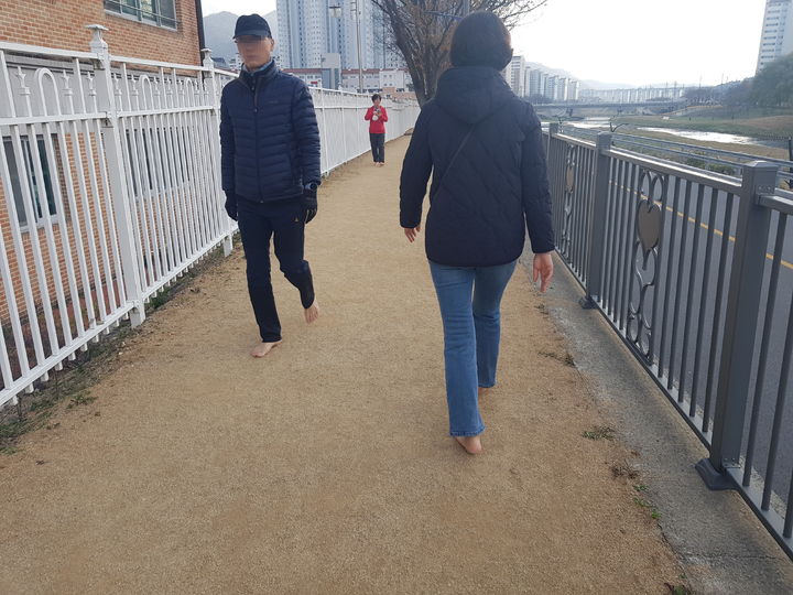 경산시, 남천 맨발걷기 산책로 조성 *재판매 및 DB 금지