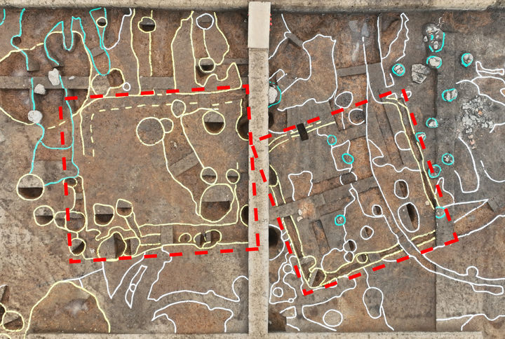 [서울=뉴시스] 백제 주거지 전경 (사진=문화재청 제공) 2023.11.28. photo@newsis.com *재판매 및 DB 금지 *재판매 및 DB 금지