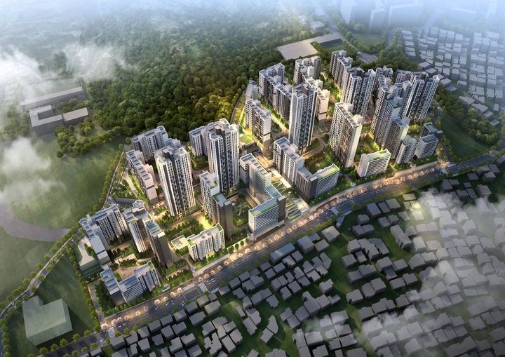 [서울=뉴시스]장위14구역 조감도.(사진=서울시 제공) *재판매 및 DB 금지