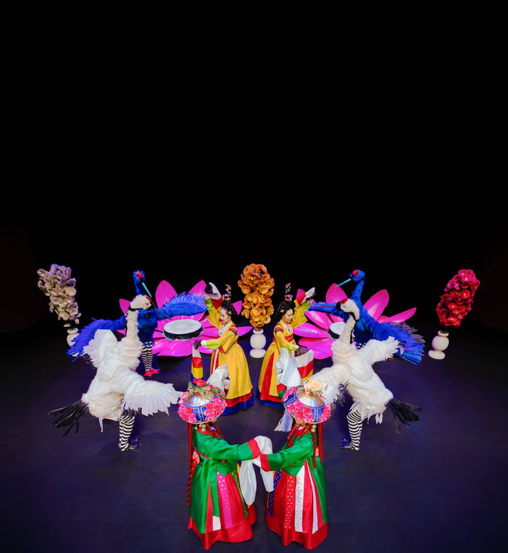 국립국악원_송년공연_'나례'_학연화대무. (사진=국립국악원 제공) photo@newsis.com *재판매 및 DB 금지