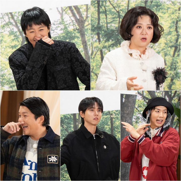 [서울=뉴시스] 30일 오후 8시30분 방송되는 KBS 2TV 예능물 '홍김동전'에서는 멤버들이 스태프들과 합심해 홍진경을 속이는 모습이 그려진다. (사진=KBS 2TV '홍김동전' 제공) 2023.11.29. photo@newsis.com *재판매 및 DB 금지