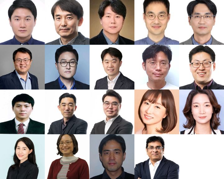 [서울=뉴시스]삼성전자 2024년 임원 인사 승진자들. 첫째줄 왼쪽부터 손태용 김성은 임성택 강동구 김일룡 (둘째줄) 이주형 양병덕 현상진 부사장, 김병승 상무, 박태상 부사장, (셋째줄) 손왕익 상무, 박세근 황희돈 정혜순 부사장, 송문경 (넷째줄) 이영아 상무, 전신애 부사장, 찰리장 상무, 소우리라잔 부사장. (사진 = 삼성전자) 2023.11.29. photo@newsis.com *재판매 및 DB 금지