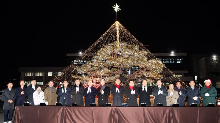 크리스마스 트리 점등식 (사진=구미시 제공) *재판매 및 DB 금지