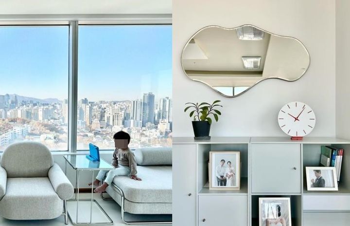 [서울=뉴시스] 아나운서 출신 박은영이 탁 트인 시티뷰가 매력적인 새집으로 이사했다. (사진=박은영 인스타그램 캡처) 2023.11.29. photo@newsis.com *재판매 및 DB 금지