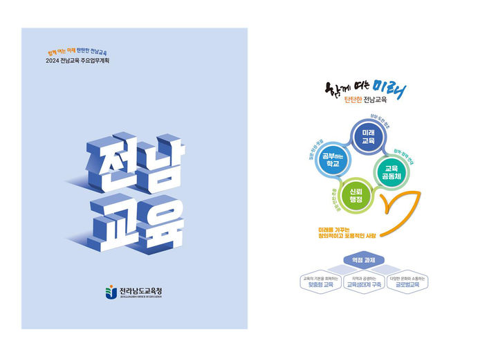 [무안=뉴시스] 전남도교육청 '2024년 전남교육 정책 방향 설명회'. (사진=전남도교육청 제공). photo@newsis.com *재판매 및 DB 금지