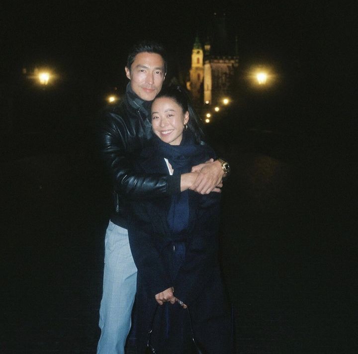 [서울=뉴시스] 다니엘 헤니(왼쪽), 루 쿠마가이. (사진=루 쿠마가이 인스타그램 캡처) 2023.11.30. photo@newsis.com *재판매 및 DB 금지