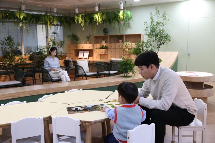 [서울=뉴시스]서울엄마아빠VIP존 '행복 정원'.(사진=서울시 제공) *재판매 및 DB 금지