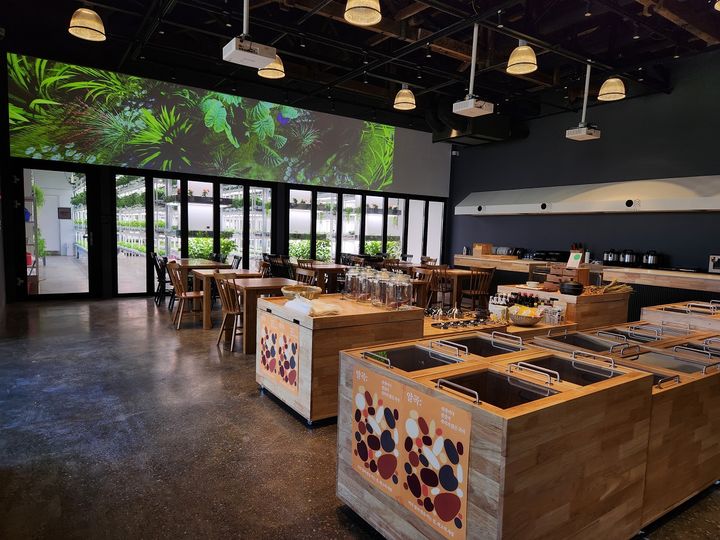 연산문화창고 내 스마트팜 식물공장 옆 알곡식당. 2023. 11. 30 *재판매 및 DB 금지