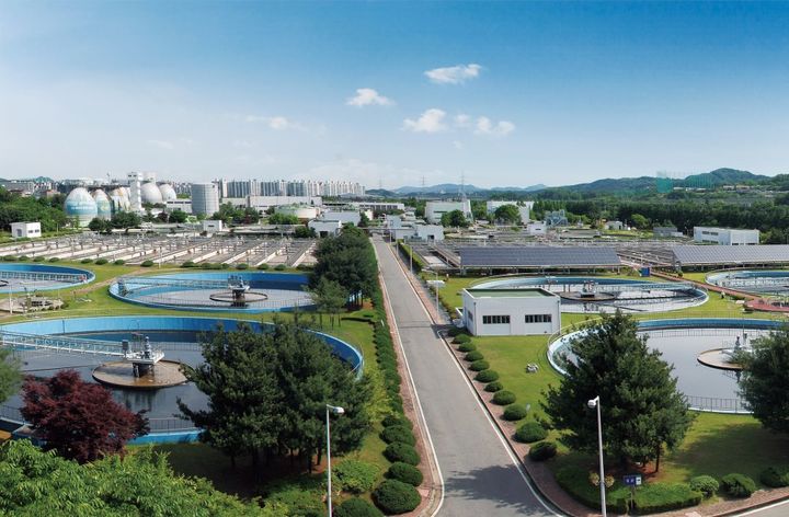 [대전=뉴시스] 대전하수처리장 (사진= 대전시설관리공단 제공) *재판매 및 DB 금지