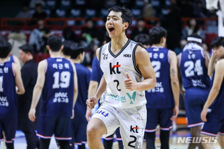 [서울=뉴시스]프로농구 수원 KT 허훈 (사진 = KBL 제공)