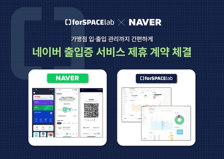 포스페이스랩, '네이버 출입증' 서비스로 무인 매장 운영 혁신