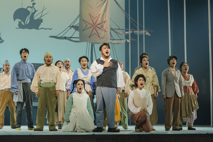 [서울=뉴시스] 창극 '베니스의 상인들' 공연 사진. '안토니오' 역의 유태평양. (자료사진) (사진=국립창극단 제공) 2023.06.11. photo@newsis.com *재판매 및 DB 금지&nbsp; *재판매 및 DB 금지