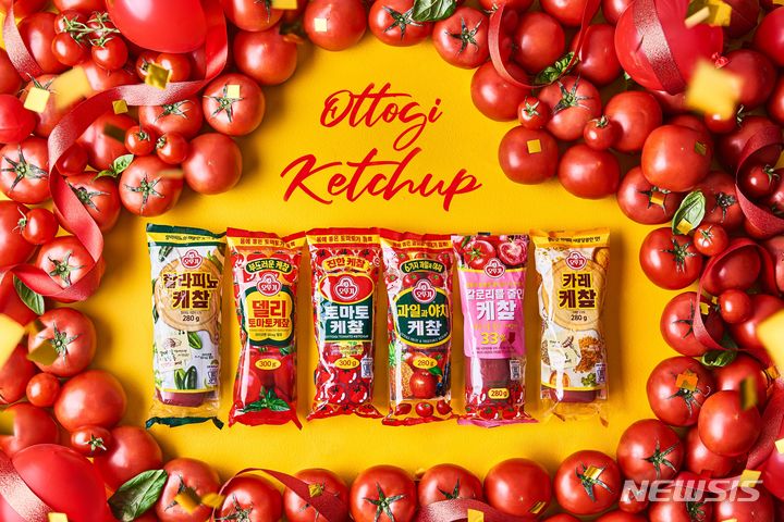 [서울=뉴시스] 오뚜기 케챂 출시 50주년. (사진=오뚜기 제공)