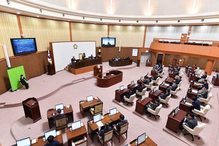 [진주=뉴시스] 진주시의회 본회의.(사진=뉴시스 DB).photo@newsis.com *재판매 및 DB 금지