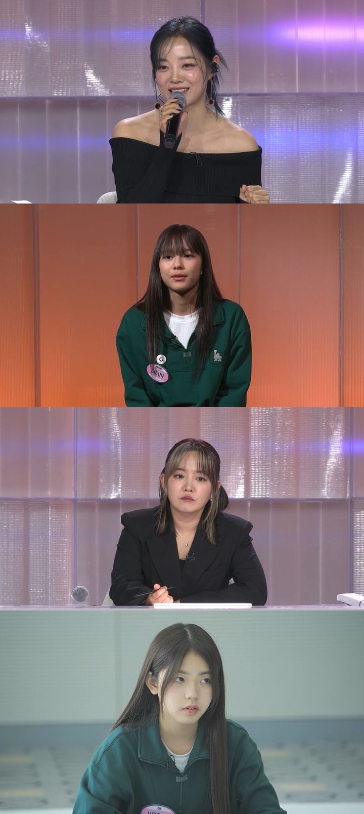 [서울=뉴시스] 2일 방송되는 SBS 걸그룹 서바이벌 '유니버스 티켓' 화면. (사진=SBS 제공) 2023.12.01. photo@newsis.com *재판매 및 DB 금지