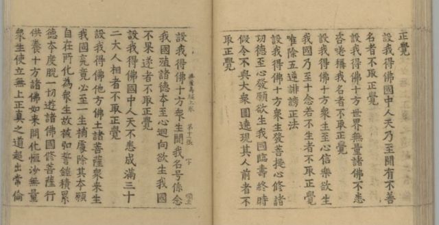 [서울=뉴시스] 일본 도쿄 사찰 ‘조조지(증상사·增上寺)’가 소장한 고려대장경 목판 인쇄본 ‘무량수전’ (사진=문부과학성 홈페이지 캡처) 2023.12.1 photo@newsis.com *재판매 및 DB 금지 *재판매 및 DB 금지