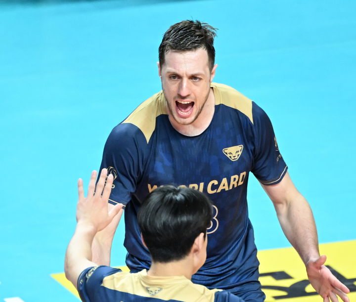 [서울=뉴시스]마테이 2023.11.26. (사진=한국배구연맹 제공) *재판매 및 DB 금지