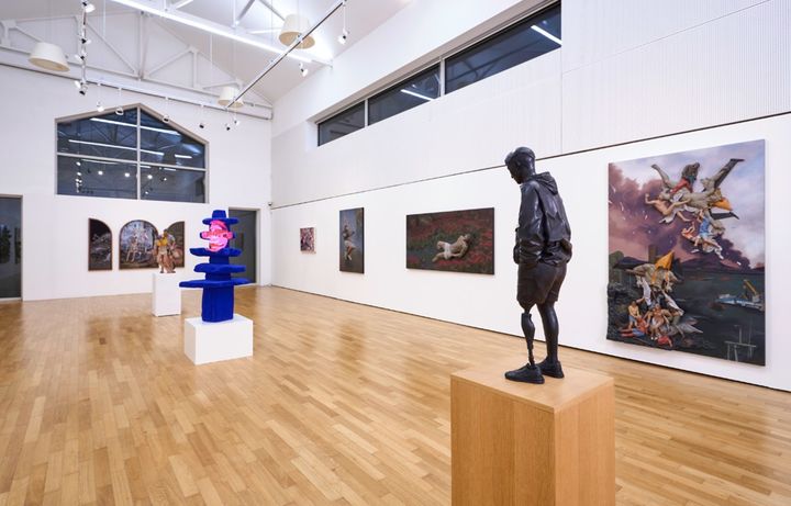 김세중미술관 긴건우 개인전 전시 전경. *재판매 및 DB 금지