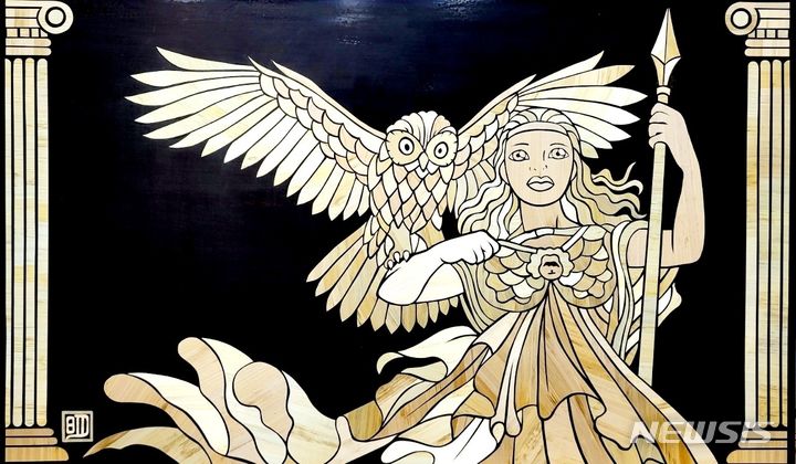  허승미 作 '여신 아테나'