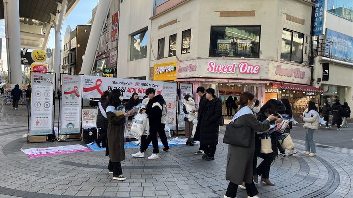 캠페인 모습 *재판매 및 DB 금지