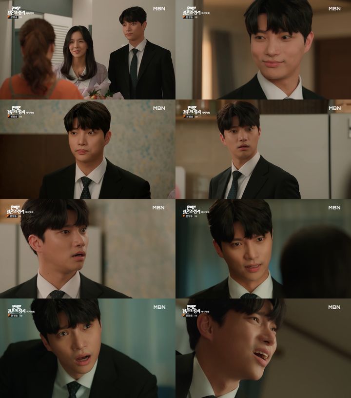 [서울=뉴시스] 3일 방송된 MBN 주말 미니시리즈 '완벽한 결혼의 정석' 마지막회에서는 새로운 인연을 만나 결혼을 준비하는 유세혁(오승윤 분)의 모습이 그려졌다. (사진=MBN '완벽한 결혼의 정석' 제공) 2023.12.04. photo@newsis.com *재판매 및 DB 금지